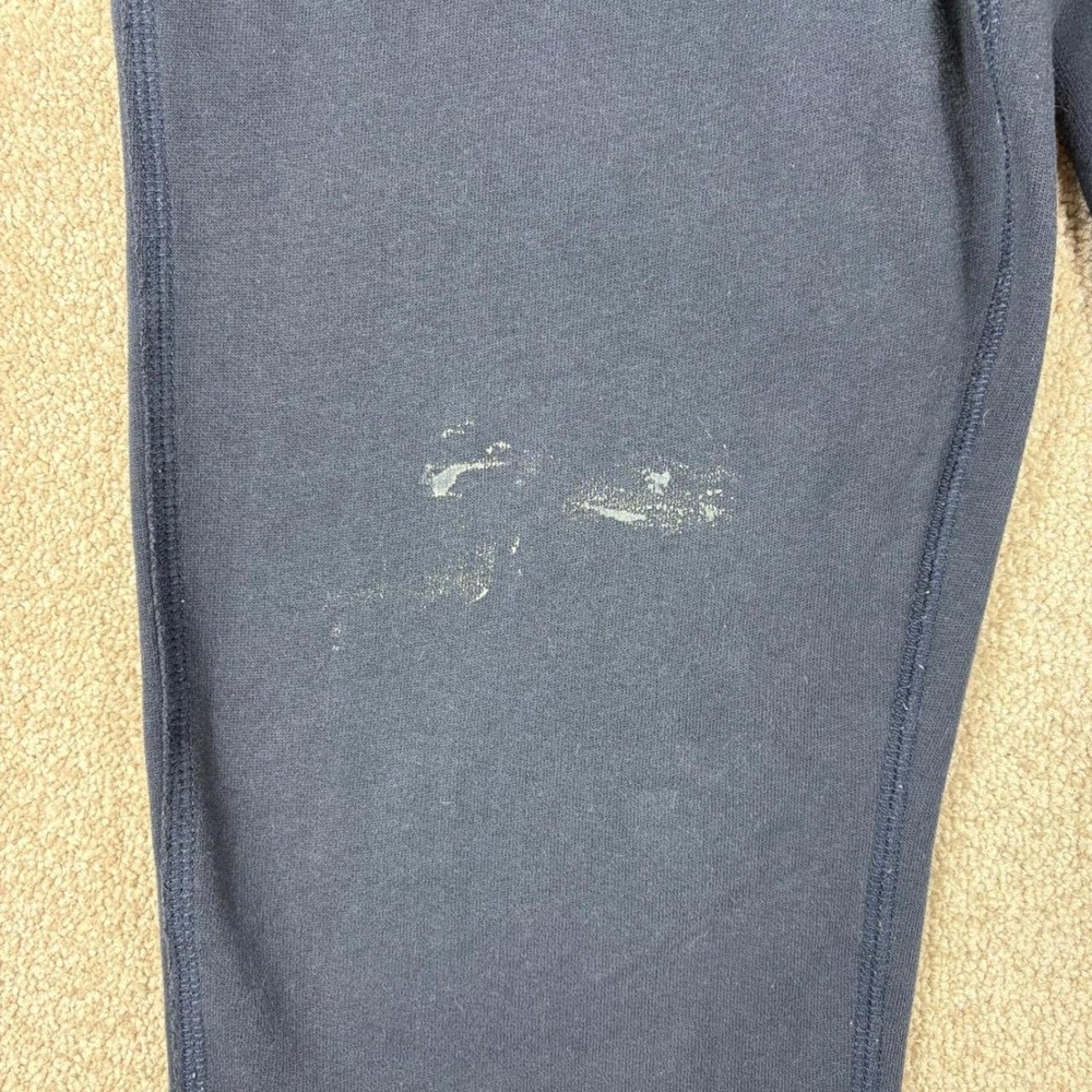 Abercrombie & Fitch Navy Blue 5th Avenue NYC Sweatpants XL American Flag Joggers - Picture 7 of 8